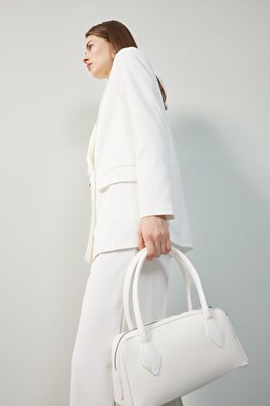 Oversize Geniş Kalıp Ceket Yaka Blazer Ceket