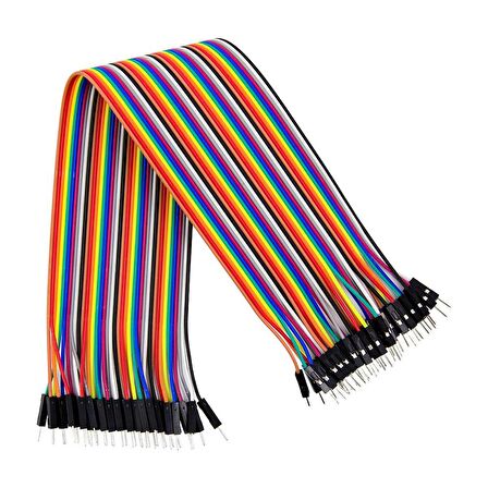 40 Pin Erkek - Erkek Dupont Kablo - 30cm