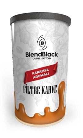 Filtre Kahve Karamel Aromalı 250gr Teneke Kutu