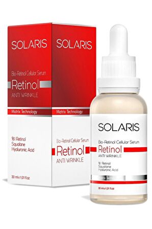 Solaris Retinol Serum Onarıcı ve Besleyici 30 ml 