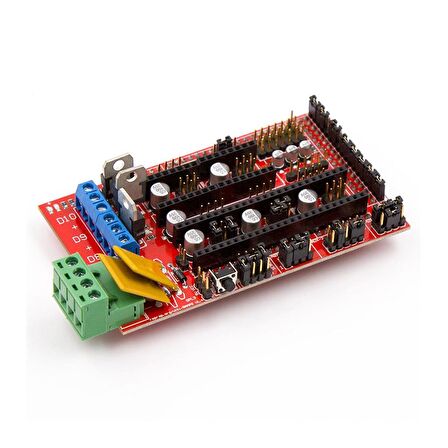 RepRap Ramps 1.4 3D Printer Kırmızı Kontrol Kartı