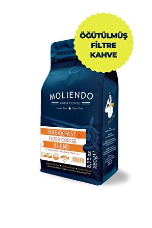 Moliendo Breakfast Blend Filtre Kahve ( Öğütülmüş Filtre Kahve ) 250 G.