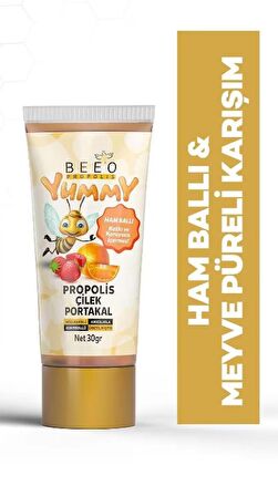 Beeo Yummy Propolis Çilek Portakal