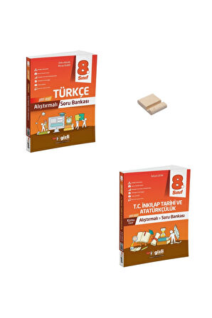 LGS 8. Sınıf Konu Anlatımlı Alıştırmalı Türkçe ve İnkılap Tarihi Soru Bankası