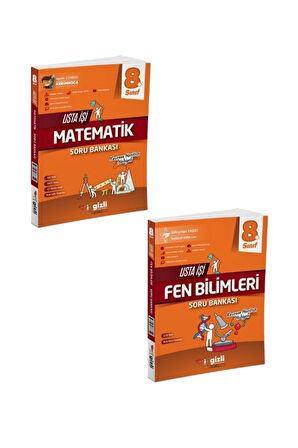 8.Sınıf  Matematik- Fen Bilimleri Usta İşi  Soru Bankası