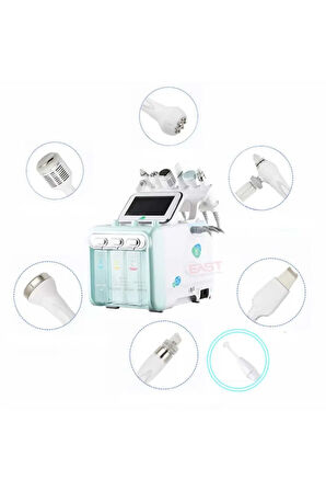 Hydrafacial Led Terapi Hydra Facial 8+1 &Yüksek Frekanslı