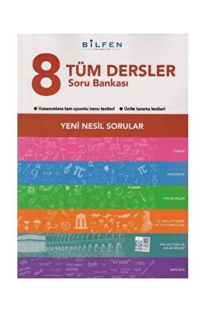 Lgs 8. Sınıf Tüm Dersler Soru Bankası + sürpriz hediye