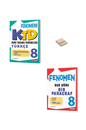 LGS 8. Sınıf Türkçe Konu Tarama Denemeleri ve Her Güne Bir Paragraf Soru Bankası
