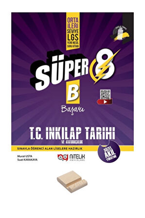 LGS 8. Sınıf Yeni Nesil B Serisi Süper İnkılap Tarihi Soru Bankası