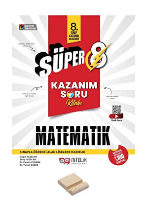 LGS 8. Sınıf Kazanım Serisi Süper Matematik Soru Bankası