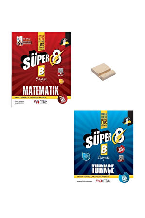 LGS 8. Sınıf Yeni Nesil B Matematik ve Türkçe Soru Bankası