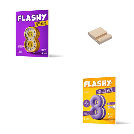 Hız LGS 8. Sınıf FLASHY Test Book ve Practice Book + Telefon Standı