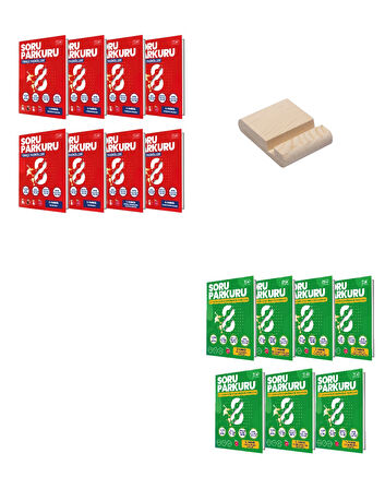 Newton LGS 8. Sınıf  Soru Parkuru Türkçe ve İnkılap Fasikül Seti + Telefon Standı