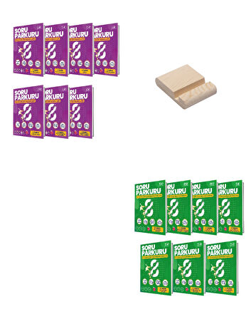 Newton LGS 8. Sınıf Soru Parkuru Fen Bilimleri ve İnkılap Fasikül Seti + Telefon Standı