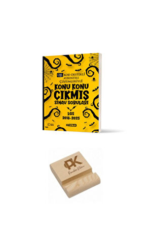 Hız LGS 8. Sınıf 2018-2025 Çözümlü Konu Konu Çıkmış Sınav Soruları + PK Telefon Standı