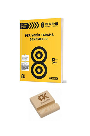 Hız LGS 8. Sınıf 8 Sözel 8 Sayısal Periyodik Tarama Denemesi + PK Telefon Standı