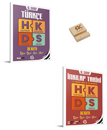 Arı LGS 8. Sınıf Türkçe ve İnkılap Kazanım Kavrama Denemeleri + Telefon Standı