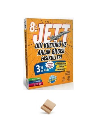 Ünlüler Karması LGS 2027 JETT Din Kültürü ve Ahlak Bilgisi Fasikülleri ve Telefon Standı