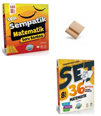 Ünlüler Karması LGS 2027 Matematik Soru Bankası ve Haftalık Denemeler 2li Set + Telefon Standı