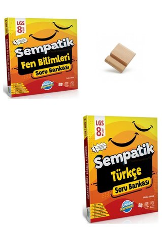 Ünlüler Karması LGS 2027 Fen Bilimleri ve Türkçe Sempatik Soru Bankası + Telefon Standı