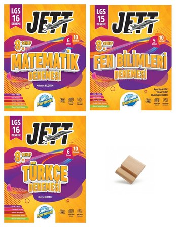 Ünlüler Karması LGS 2027 Matematik Fen Bilimleri ve Türkçe Branş Denemeleri + Telefon Standı