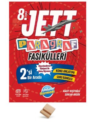 Ünlüler Karması LGS 2027 Jett Paragraf Fasikülleri ve Telefon Standı