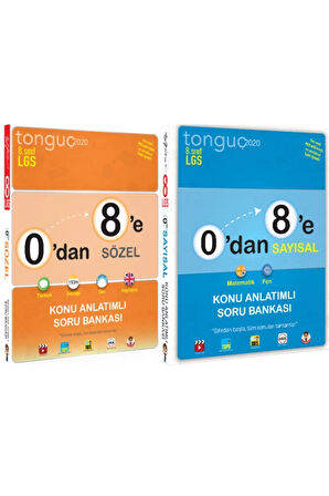 0 Dan 8 E Konu Anlatımlı Sayısal Ve Sözel Set