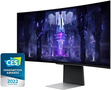 Samsung Odyssey Neo G8 LS34BG850SUXUF 34" 0.1 ms FreeSync Curved Oyuncu Monitörü Outlet