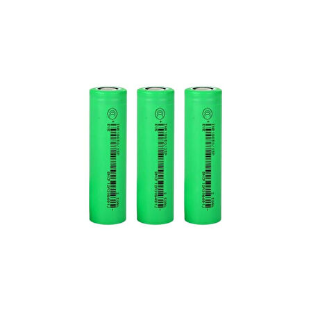 EVE INR18650-25P - 3.7V 2500 mAh Li-ion Şarjlı Pil - 30A 3 Lü Paket