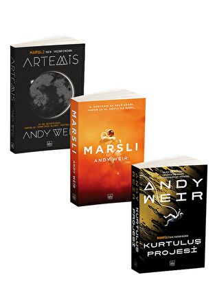 Andy Weir 3 Kitap Takım