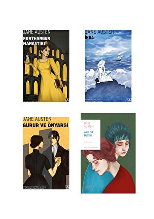 Jane Austen 4 Kitap Takım