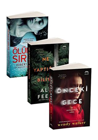 Polisiye Roman Seçkisi ( 3 Kitap Takım)