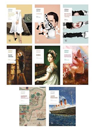 Stefan Zweig 8 Kitap Takım