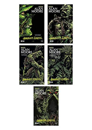 Swamp Thing Efsanesi 5 Kitap Takım