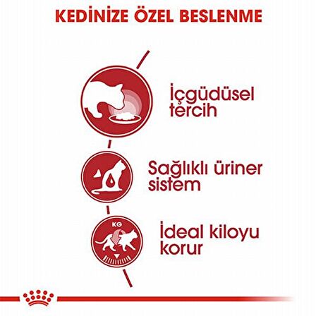 12 Adet Instinctive Jelly Yetişkin Kedi Maması 85 gr