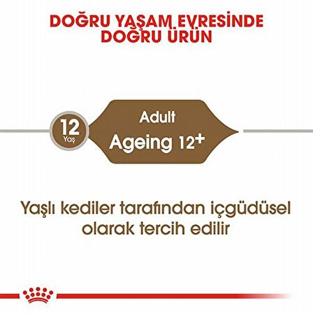 Royal Canin Ageing +12 Yaşlı Gravy Kedi Konservesi 12x85 Gr 