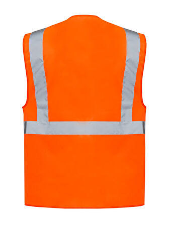 Mühendis İkaz Yeleği Turuncu