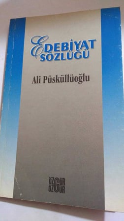 EDEBİYAT SÖZLÜĞÜ