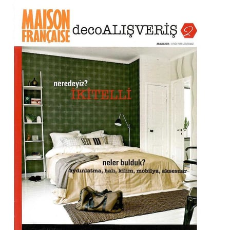 Maison Française - Farklı Stil Renk ve Temalarla Kutlama Dekorları - Koleksiyon Eski Basım (Aralık 2014 Yıl: 19 NO: 235)Ekleriyle Beraber