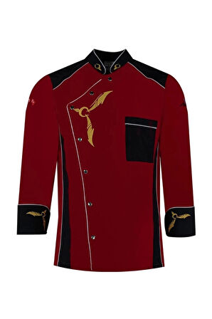 Crenata Şef Aşçı Ceketi - Şık ve Dayanıklı, Nefes Alabilir, Profesyonel Mutfak Kullanımı İçin