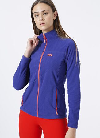 Helly Hansen Hh Pretty Polar  Fermuarlı Normal Kalıp  Mor Kadın Mont