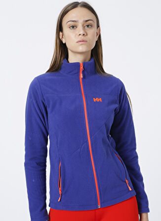 Helly Hansen Hh Pretty Polar  Fermuarlı Normal Kalıp  Mor Kadın Mont