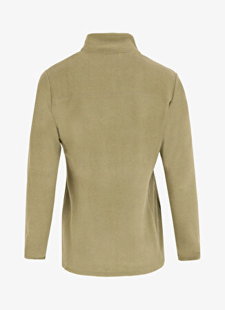 Helly Hansen Düz Haki Kadın Polar Sweatshırt HH..15007_HELLY HANSEN PRETTY POLAR