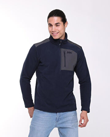 HELLY HANSEN BLOCK HALFZIP POLAR HH.12008Navy