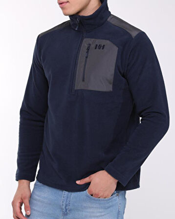 HELLY HANSEN BLOCK HALFZIP POLAR HH.12008Navy