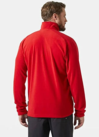 Helly Hansen HH..12011_HHA.163_FULLZIP POLAR Kırmızı Dik Yaka Normal Düz Erkek Polar Sweatshırt