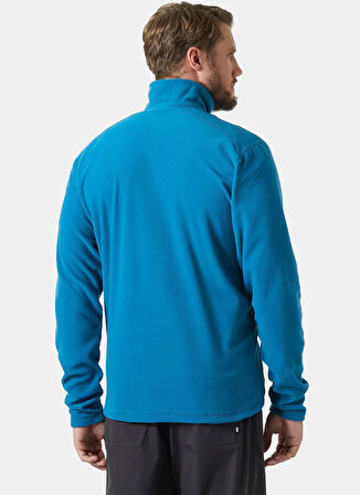 Helly Hansen HH..12011_HHA.540_FULLZIP POLAR Mavi Dik Yaka Normal Düz Erkek Polar Sweatshırt