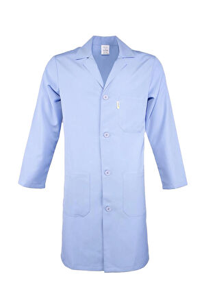 Vanessa Erkek Önlük Klasik Yaka Uzun Kollu Dayanıklı ve Rahat İş Önlüğü