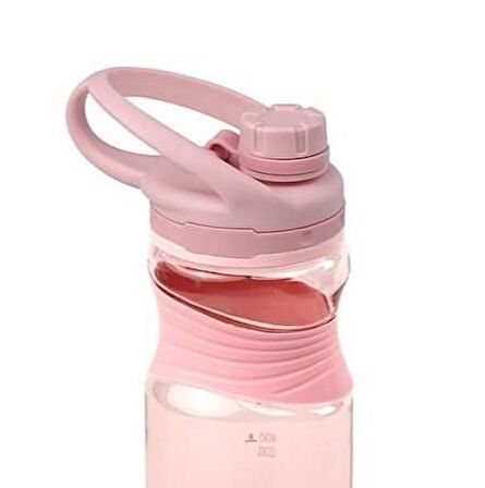 Bear&Deer Matara Tritan & Silikon Tutacaklı Pastel Pembe 700Ml