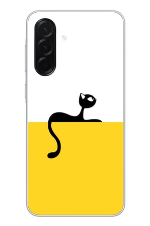 Samsung Galaxy A36 Uyumlu Dişi Kedi Baskılı Silikon Kılıf